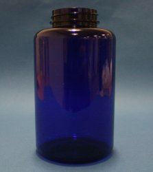 250ml Omnijar Blue PET 45mm Screw Neck