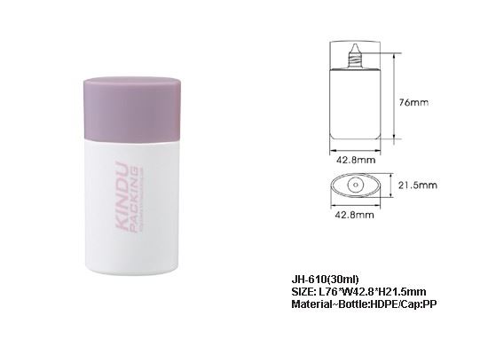 HDPE 3-layered foundation bottle