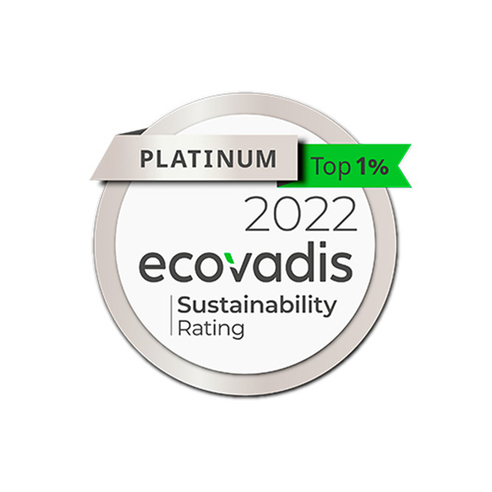 CTLpack logra la medalla EcoVadis Platino 2022