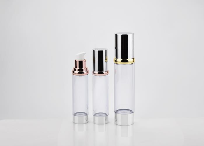 15ml Golden Airless Pump Lotion Bottles