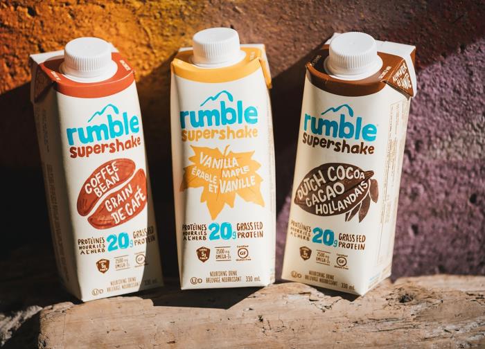 Rumble Supershakes are naturally awesome in SIG’s new combismile packaging