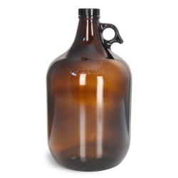 1 gal Glass Amber Growlers