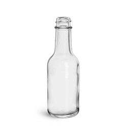 1.7 oz Clear Glass Woozy Bottles (Bulk)