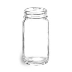 2 oz Clear Glass Paragon Jars (Bulk), Caps NOT Included