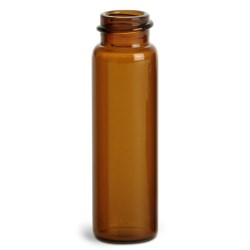 6 dram Amber Glass Vials (Bulk) Caps Not Included