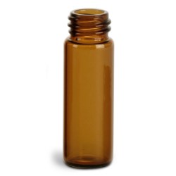 1 dram Amber Glass Vials