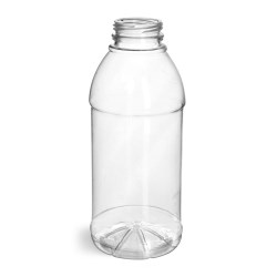 16 oz Plastic Bottles, Clear PET Beverage Bottles