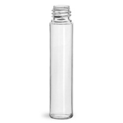 10.6 ml Plastic Bottles, Clear PET Roll On Containers (Bulk) Caps NOT Included