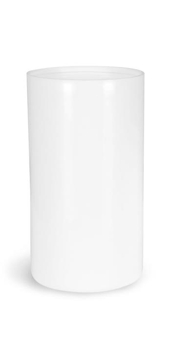 100 ml White Polypro Airless Pump Bottle (Bulk), Pumps & Caps NOT Included