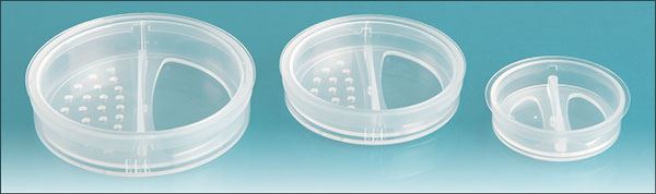 10 ml Natural Plastic Double Sifter Fitments