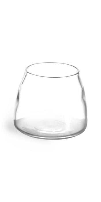 4.5 oz Clear Glass Candle Jars (Bulk), Lids NOT Included