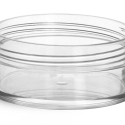 20 ml Clear Styrene  Jars