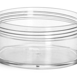 45 ml Clear Styrene  Jars (Bulk) Caps Not Included