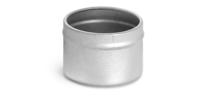 1 oz Deep Metal Tin Bottoms (Bulk, No Covers)