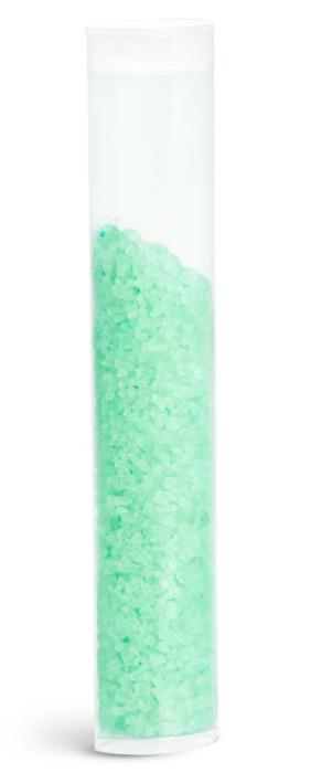 45 ml Oval Bath Salt Style PET Tubes w/ Plugs