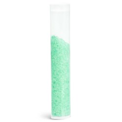 45 ml Oval Bath Salt Style PET Tubes w/ Plugs