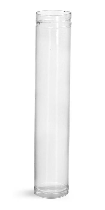 25 ml Plastic Tubes, Clear Round Plastic Tubes