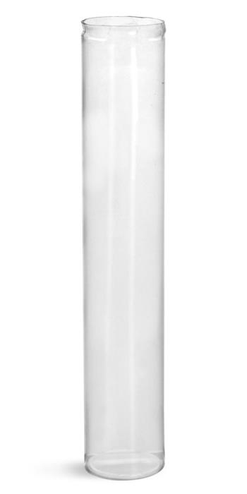 75 ml Plastic Tubes, Clear Round Plastic Tubes