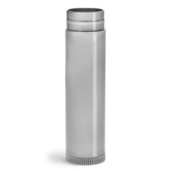 .15 oz Lip Balm Tubes, Silver Polypropylene Lip Balm Tubes (Bulk), Caps NOT Included