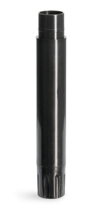 .07 oz Black  Lip Balm Tubes, Slim Line Lip Balm Tubes (Bulk), Caps Not Included