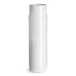 0.50 oz White Polypropylene Lip Balm Tubes (Bulk), Caps NOT Included