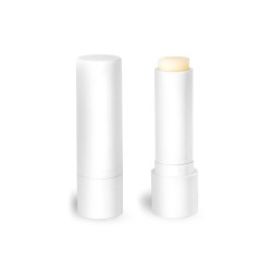 0.20 oz White Lip Balm Tubes w/ Caps