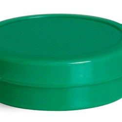 1/4 oz Green LDPE Hinge Top Polycons, Pill Pods