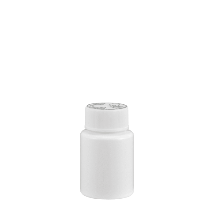 Screw tablet pot 60 ml