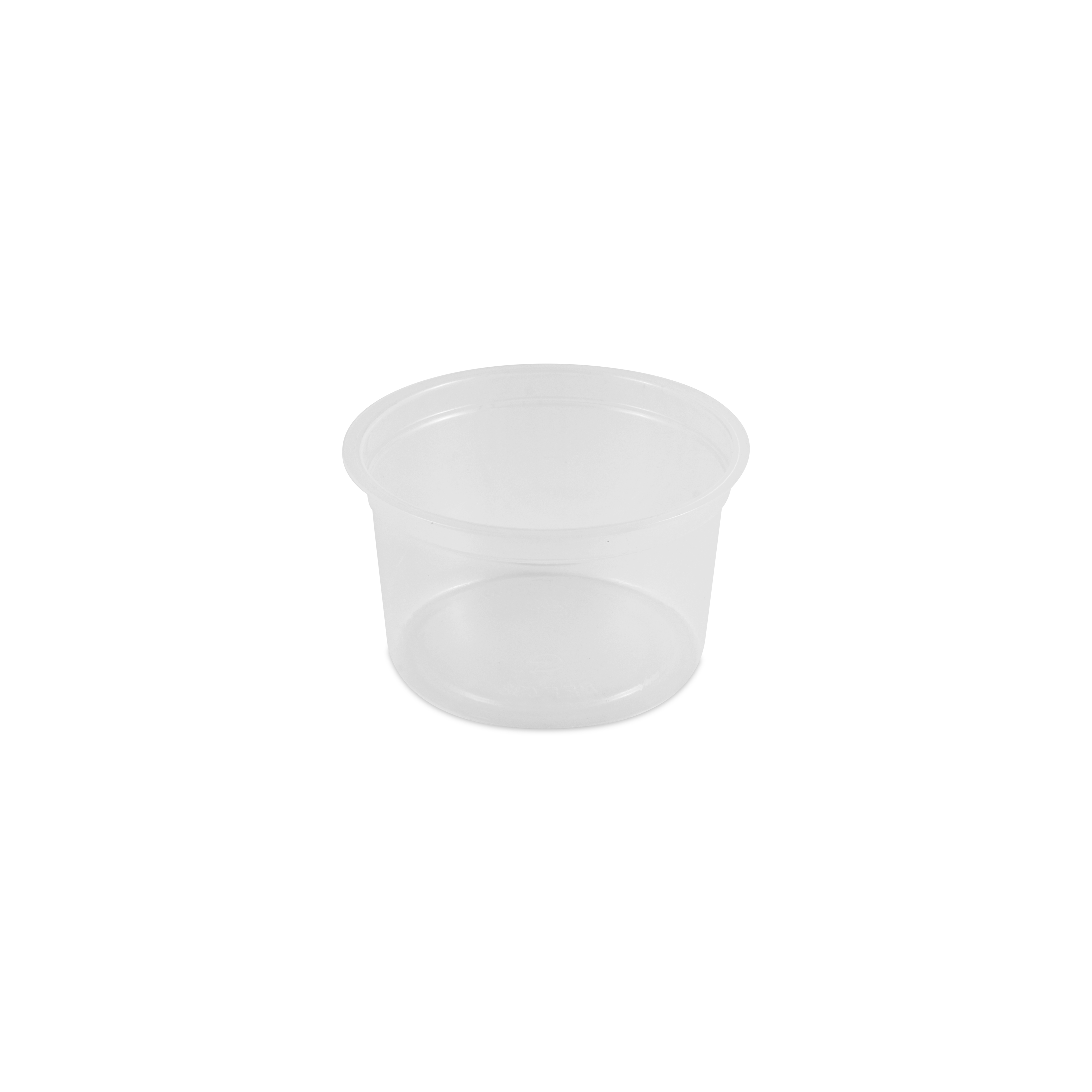 Cup 55ml Deep Polyprop Clear