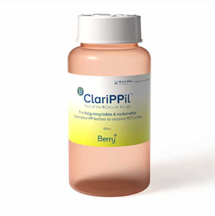 Berry Launches Fully Recyclable, High-Performance Alternative to Coloured PET Pill Bottles