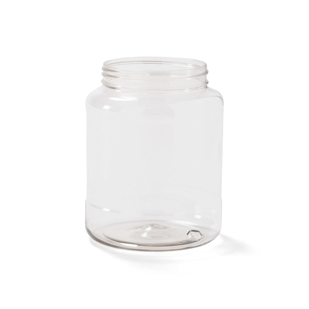 64oz Canister Round PET - B100RD64T