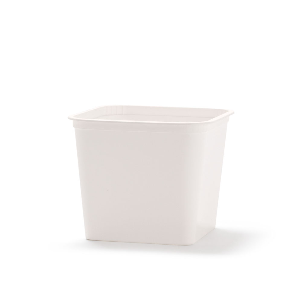 T6X656IMLCP - Square In-mold Labeled Container