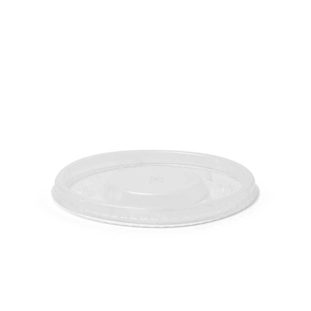 402 Flat Spill Resistant Lid  with Straw Slot and Flavor Buttons - DLT402SRCP