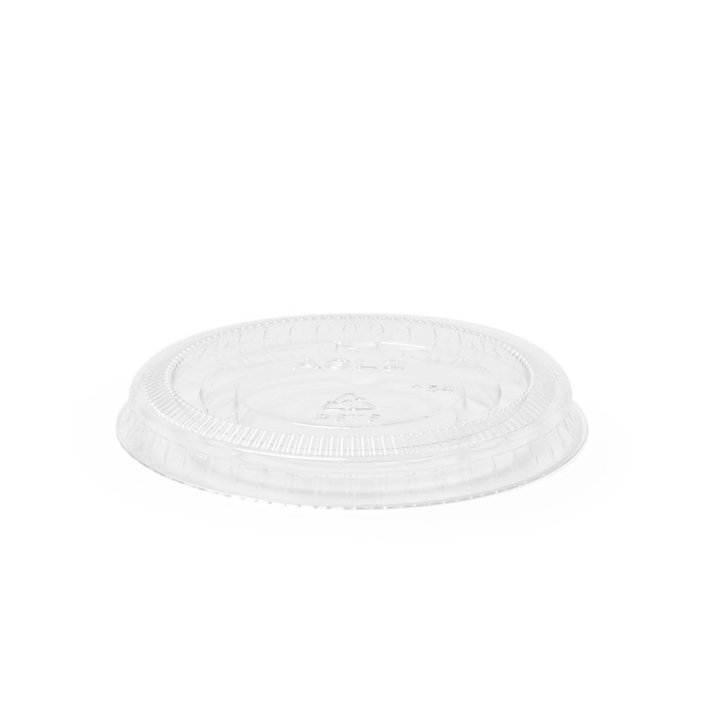 1.5 - 2.5 oz Clear PET Lid - DLTI207