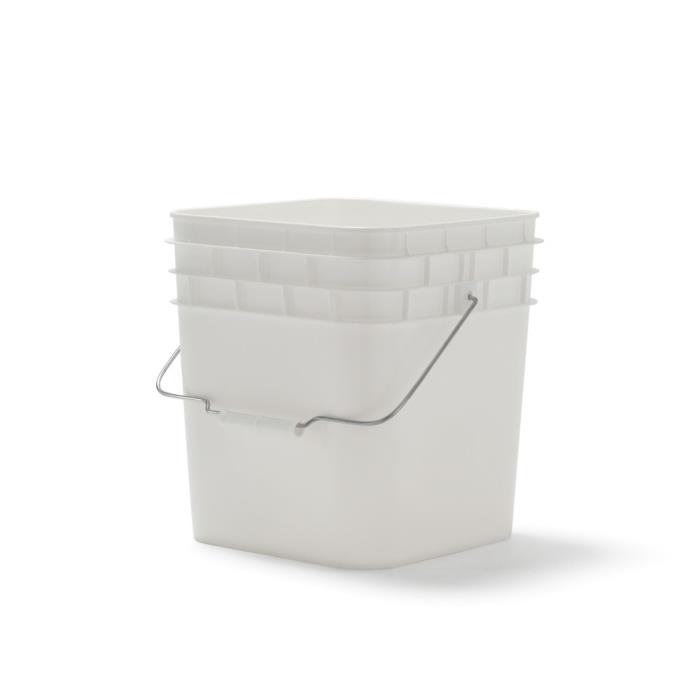 TQ35G75SQ - 3 Gallon Square Pail (75 mm)