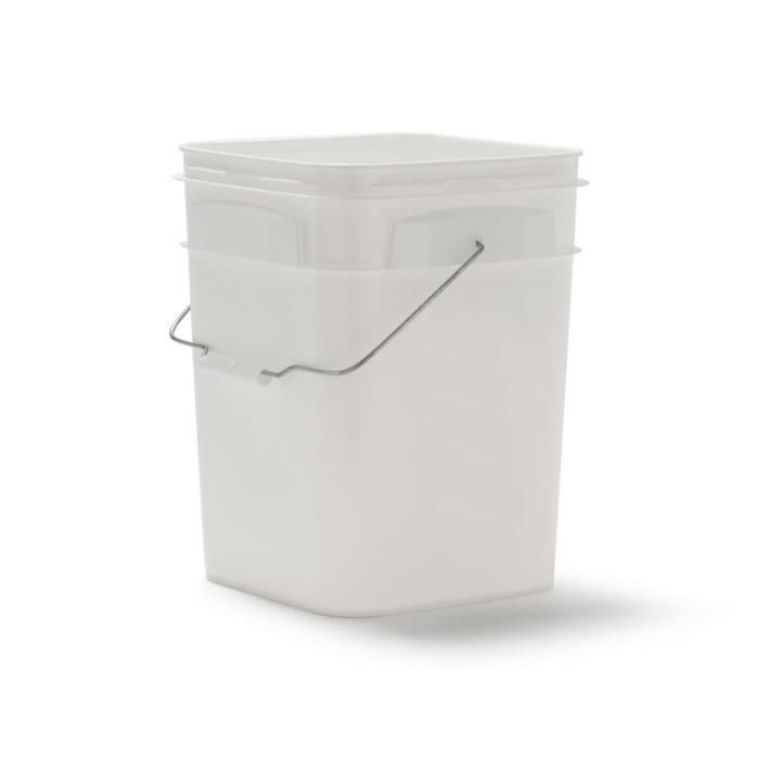 TQ4G65SQIH - 4 Gallon Mid-Weight Square Pail