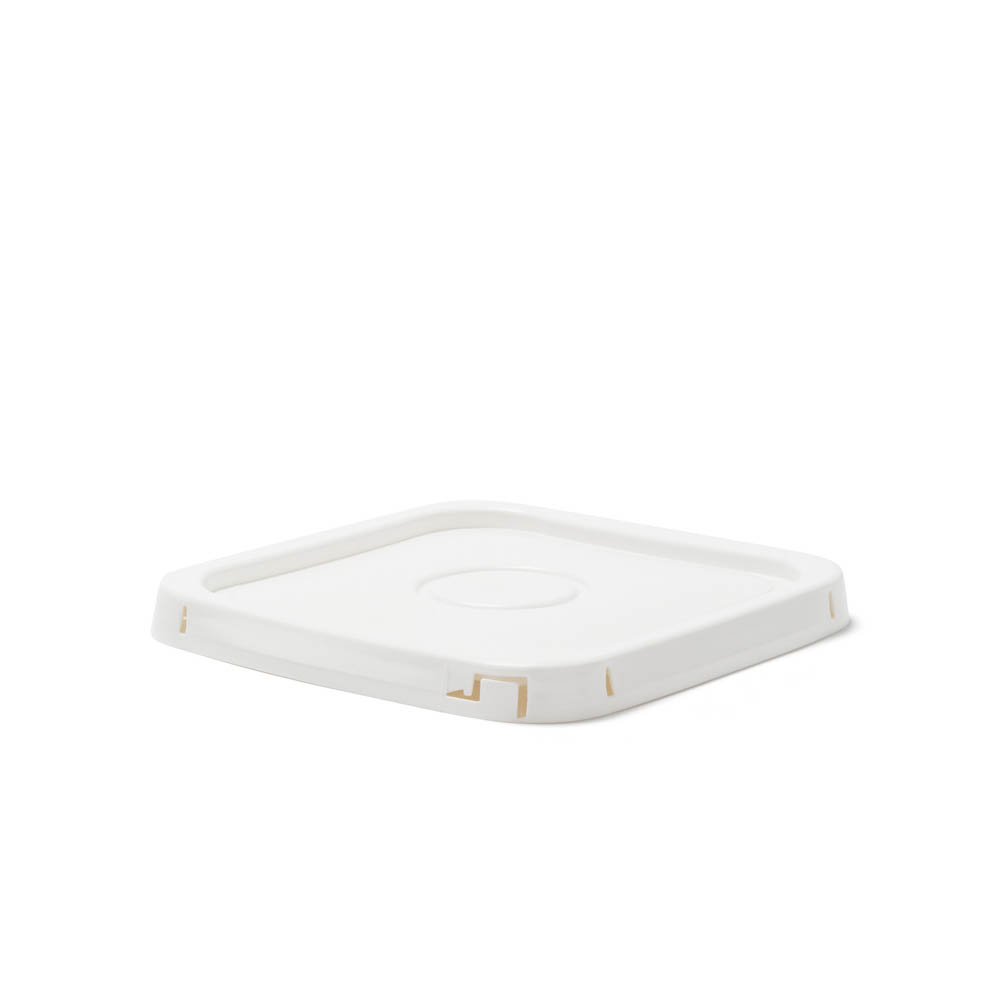 LQ4SQTS - 4 Gallon Square Tear Strip Lid