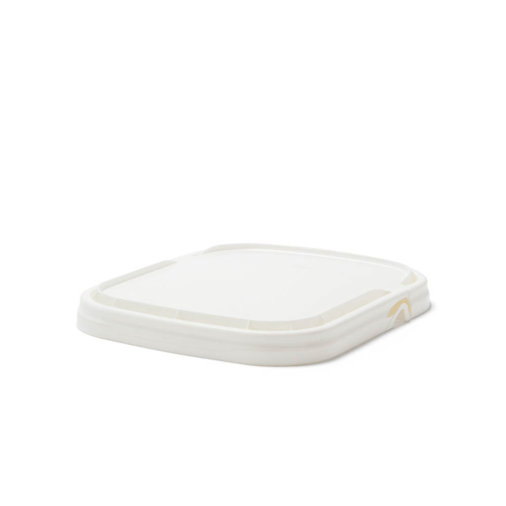 LR5GRQTSHCP - 5 Gallon Rectangular Tear Strip Hinged Lid