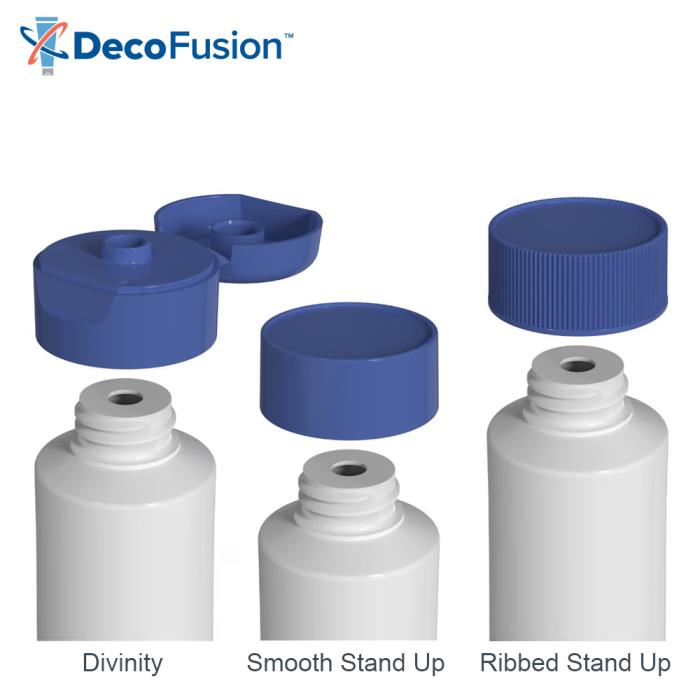 1 1/2" DecoFusion™ Tube with 22mm Threaded Neck Finish