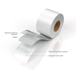 Ludlow Tape HBS M-Tak 7460 Series Double-Coated Box Tape