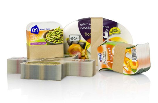 In-mould packaging labels