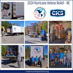 Maximum Impact Love Joins Hurricane Relief in North Carolina and Florida