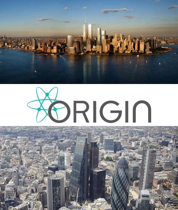 Origin: New York to London