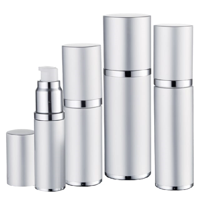 XB05015 | 15 ML Sleek Round aluminum overshell Bottle