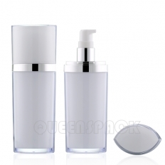 Lotion bottle with eye shaped cap_QS2027