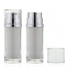 Dual chamber lotion bottle 20 ml