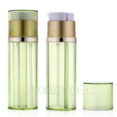 Dual chamber lotion bottle 150 ml