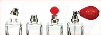 New bulb perfume sprays for glass bottles