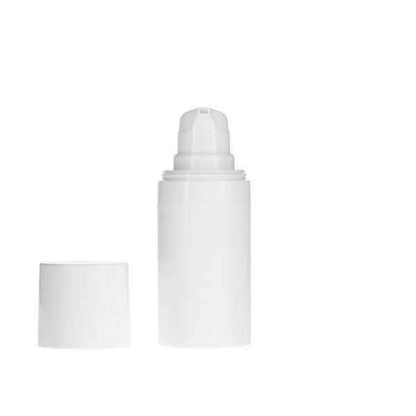 15ml White PP Micro Airless Dispenser Round (1012131)