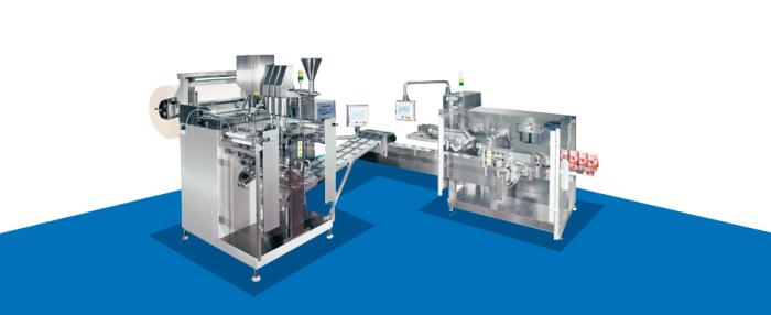 Fully automated complete packaging lines